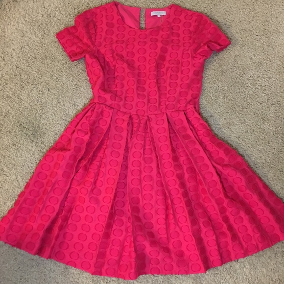 LAST CHANCE: 1. STATE Dress —Pink Polka Dot Dress - Picture 5 of 7